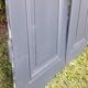 Paire de portes 222x97,5cm de placard