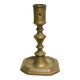 Old bronze candle holder, seventeenth century
