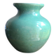 Light green ceramic vase