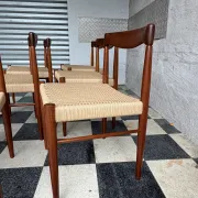 Set of 6 HW Klein chairs for Bramin