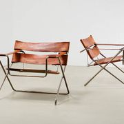 Marcel Breuer Pair of D4 Folding Chairs for Tecta Germany 1926/1970s