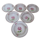 6 stoneware soup plates
