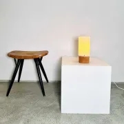 Model 115 Cylindrical Table Lamp By Uno & Östen Kristiansson For Luxus, Sweden, 1960S