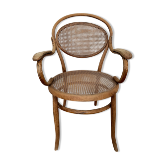 Fauteuil viennois en bois courbé Ungvar Ungarn 1920