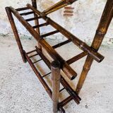 Vintage bamboo entrance hall with mirror circa 1920's