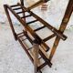 Vintage bamboo entrance hall with mirror circa 1920's
