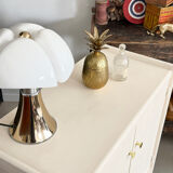 Vintage compass leg chest of drawers