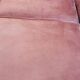 canapé 2 place en nubuck style 1950/60 pieds inclinés
