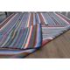 1970s Vintage Turkish Oushak Handmade Wool Cotton Purple Area Rug 159x277