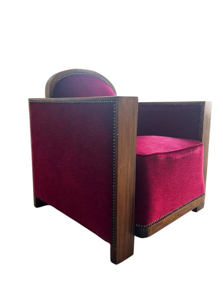 Fauteuil art déco vintage / fauteuil club / fauteuil une place