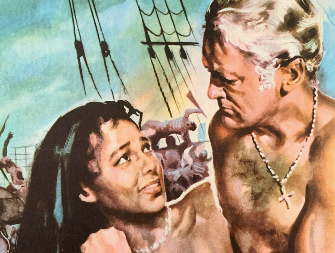 Original Poster 1958 Tamango Dorothy Dandridge French History Movie Drama Cinema