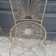 Chaises de jardin ajourées style John salterini