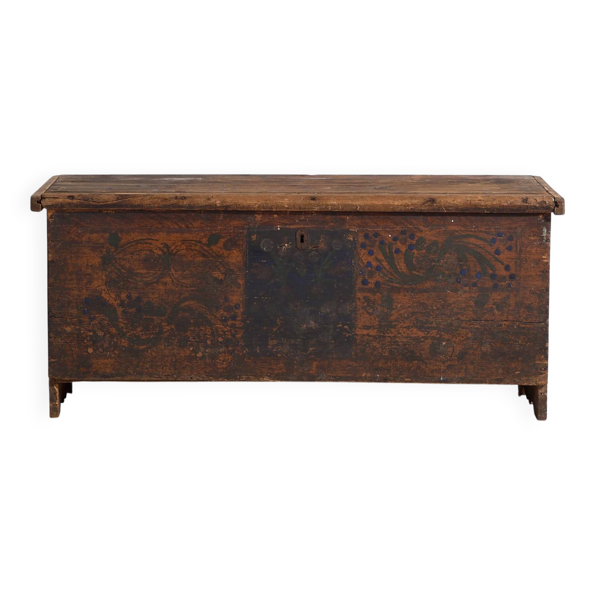 Antique folk art style chest (circa 1920)