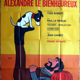 Original cinema poster "Alexander the Blessed" Yves Robert