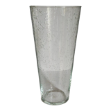 Vintage blown glass glass vase