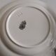 Dessert plates in half Luneville porcelain, black decor