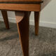 Pair of Scandinavian bedside tables from the 60s in teak