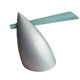 Alessi -  Philippe Starck  - Tea kettle - top Ketel - Hot Bertaa - 1980's