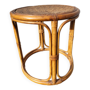 Table basse, guéridon - rotin