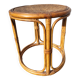 Jungle coffee table • Vintage rattan side table