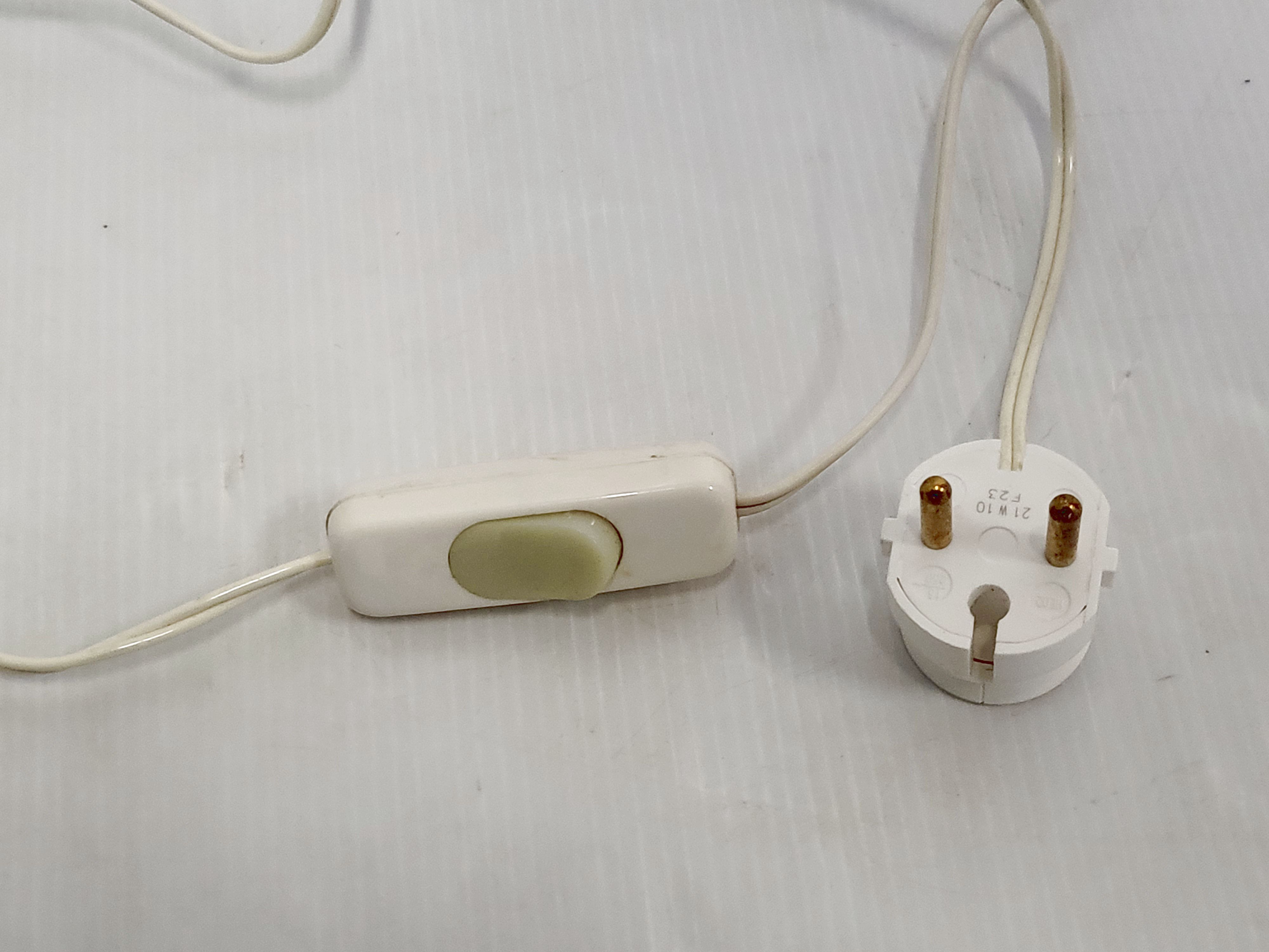 Vintage floor lamp 1970 flower power