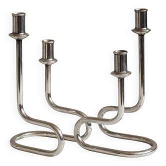 Pair of Italian candlesticks by Gorham Maestri