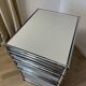 USM Haller pedestal in light grey