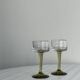 2 liqueur glasses