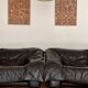 Pair of "Flou flou" Ligne Roset sofas by De Pas, D Urbino, Lomazzi vintage 80s