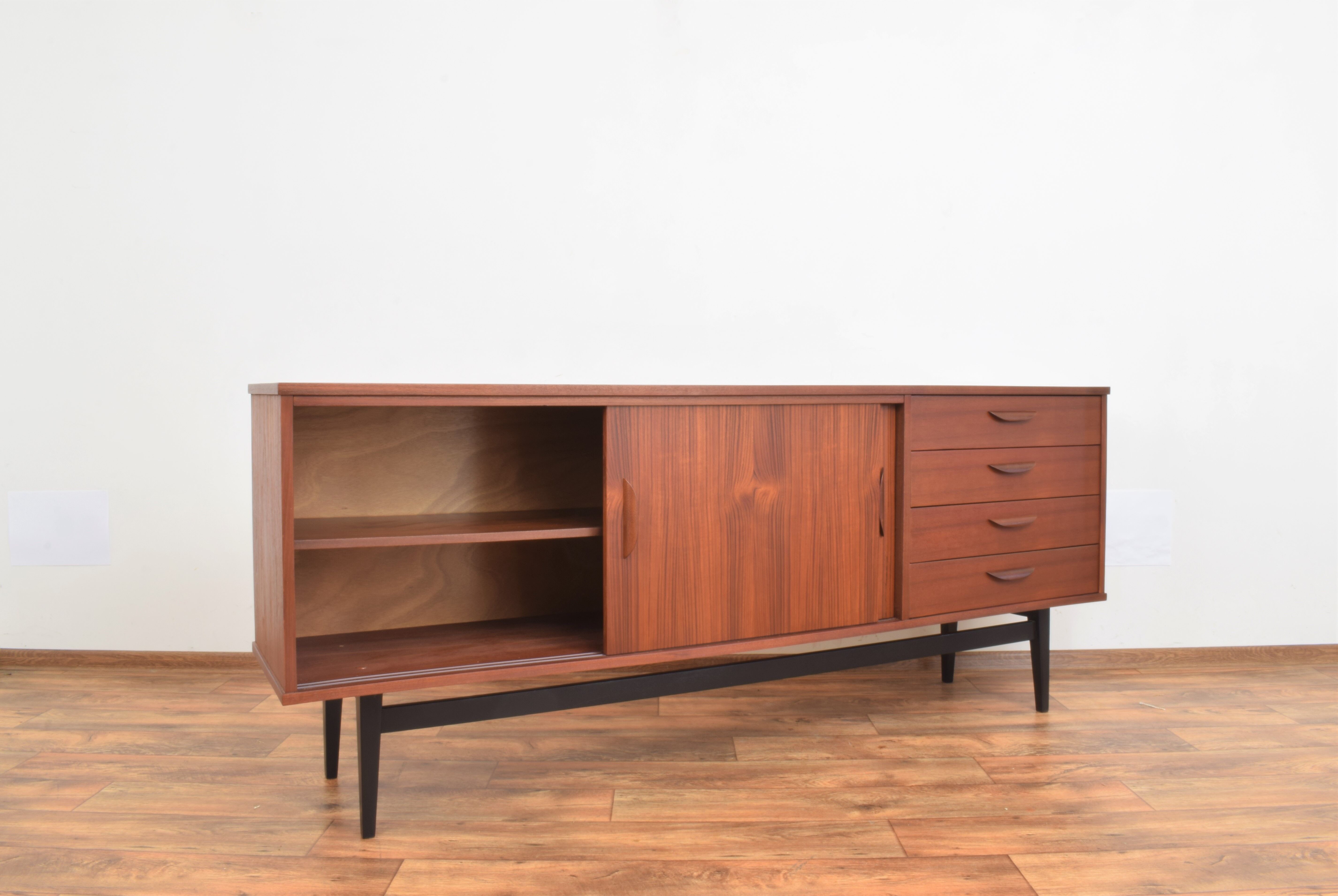 Mid-Century German Teak Sideboard, 1960s.
