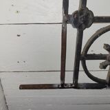 Old cast iron balcony house