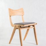 Set of 4 bumerang chairs from 1960s.