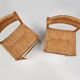 Pair Dordogne Straw Chair by Robert Sentou  1960s