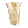 Vase  ancien en verre fumé Vintage