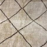 natural Berber carpet 190x270cm