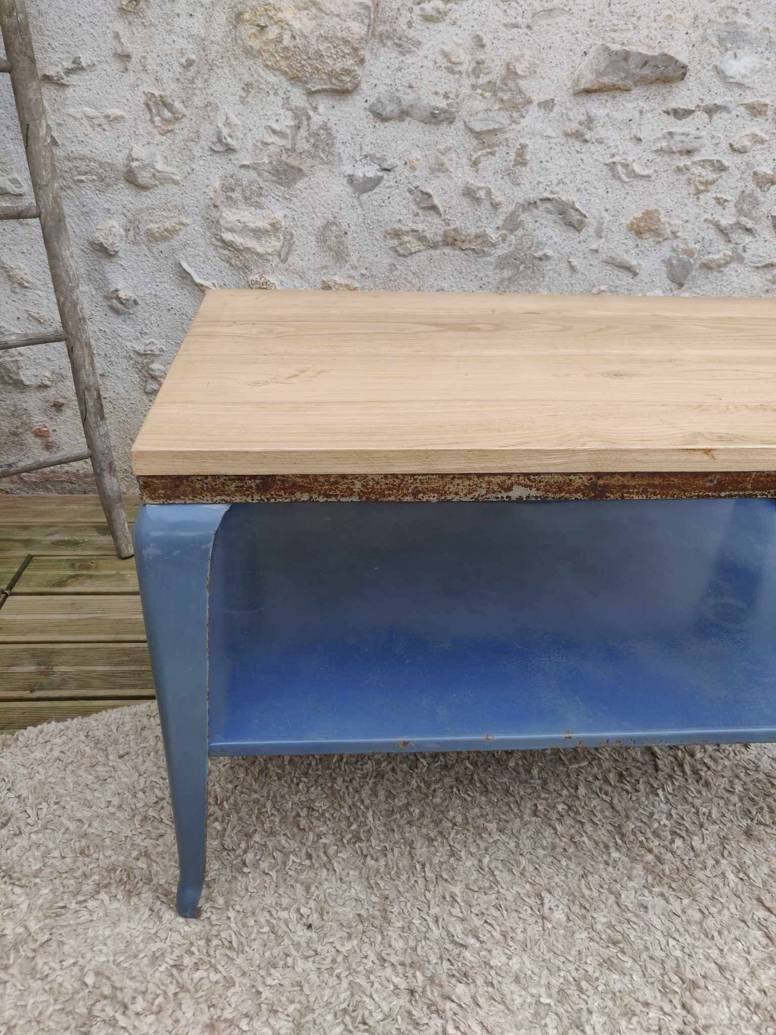Table d'appoint industrielle