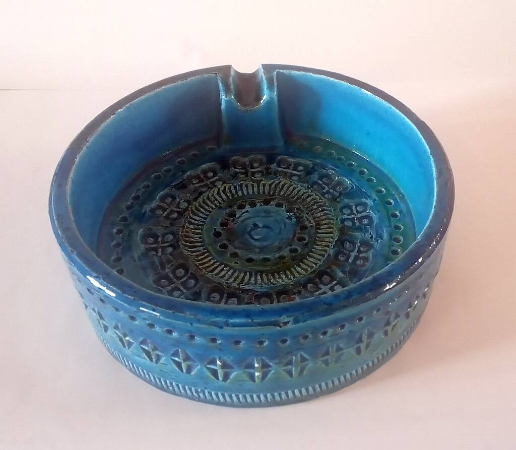 Cendrier italien Bitossi Rimini Blu