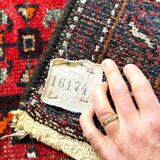 Hand-woven, wool persian carpet, iran, vintage