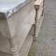 Grand meuble style drapier en bois et zinc