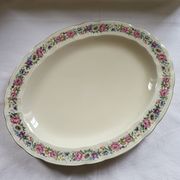 Limoges Bernardaud large oval plate in porcelain