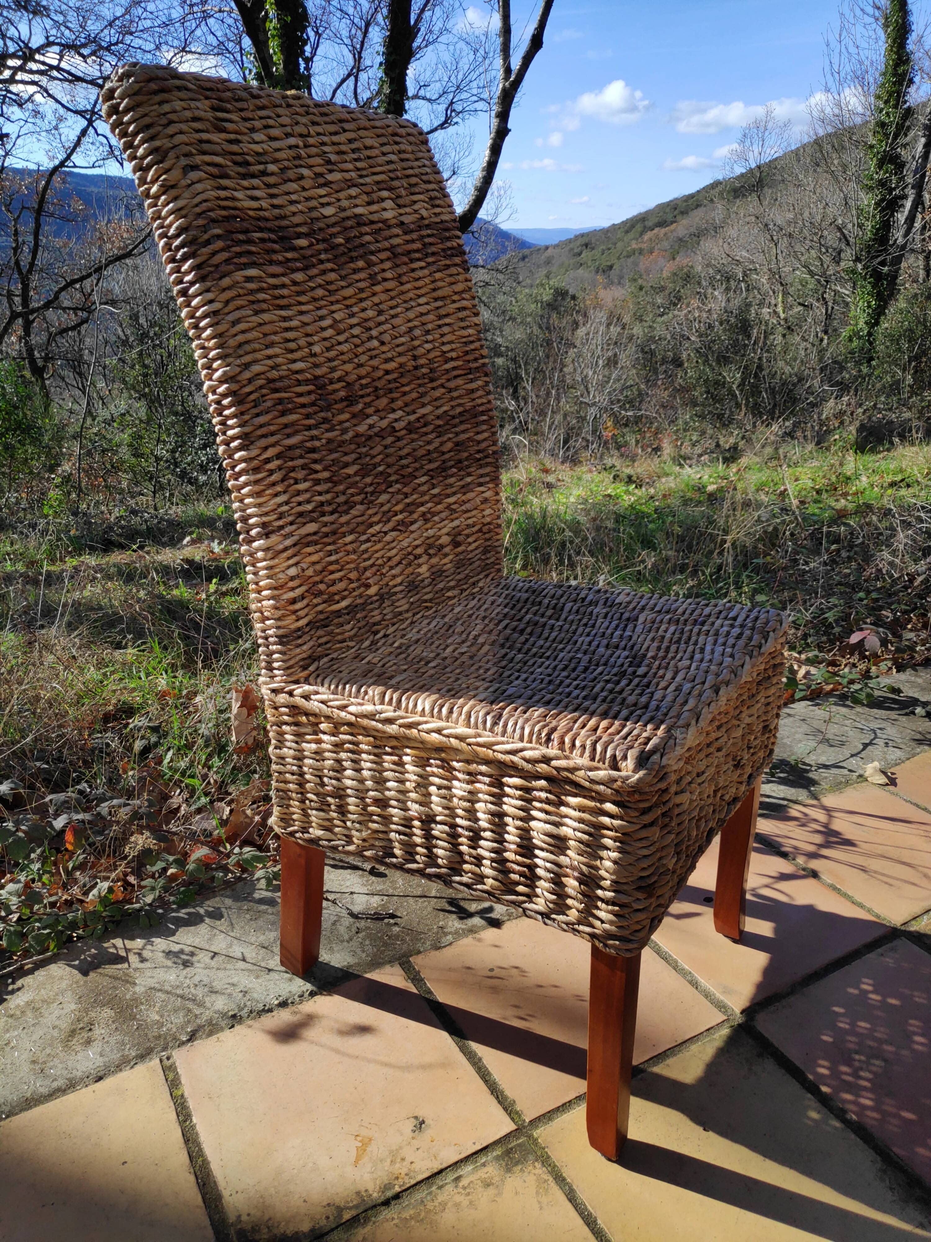 chaise en abaca