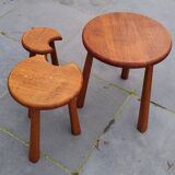 3 tables gigognes lune