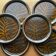 Set of 6 ceramic plates-model Ultima-Mikasa-Made in Japan-70s