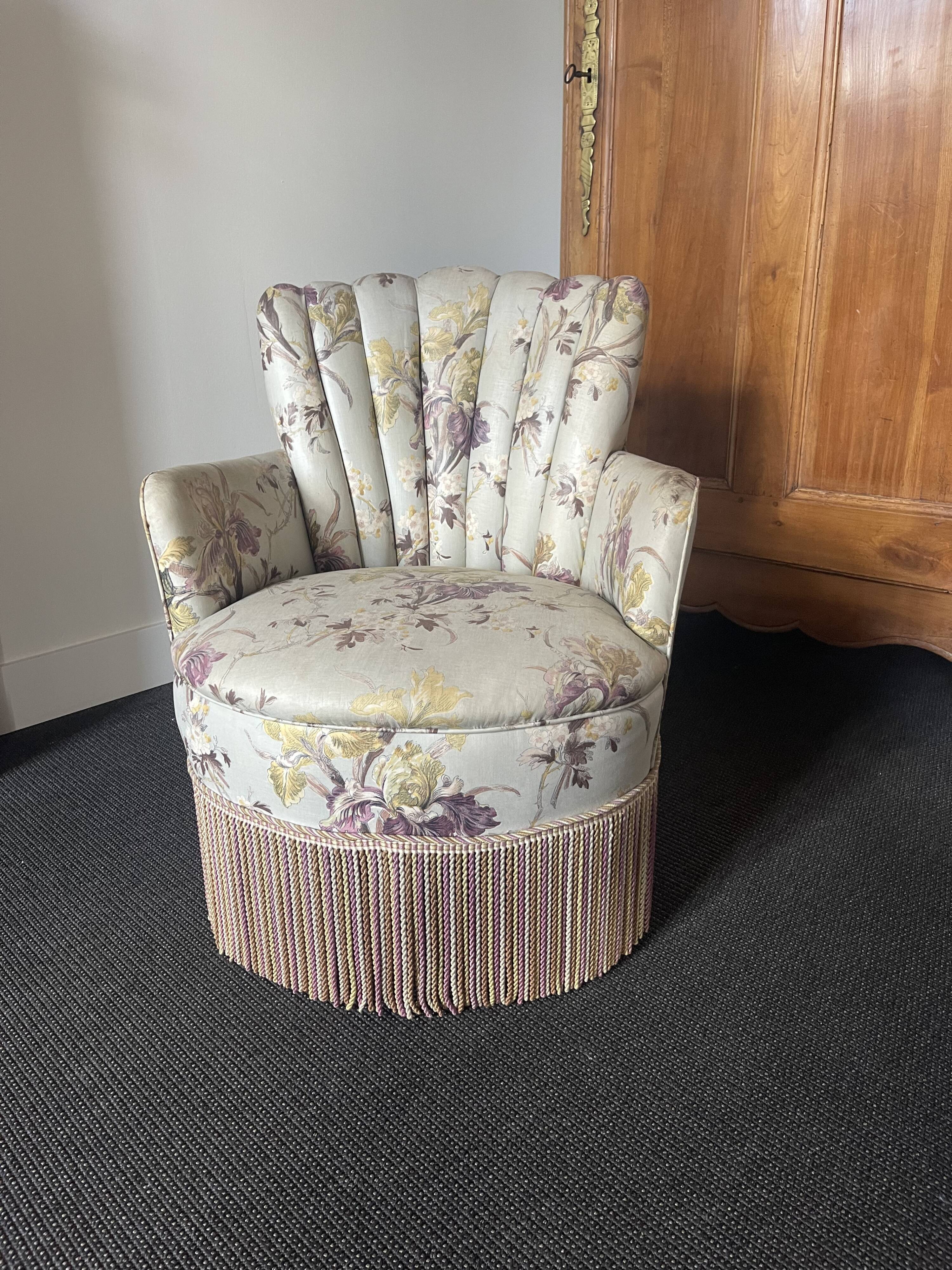 Fauteuil chauffeuse cocktail