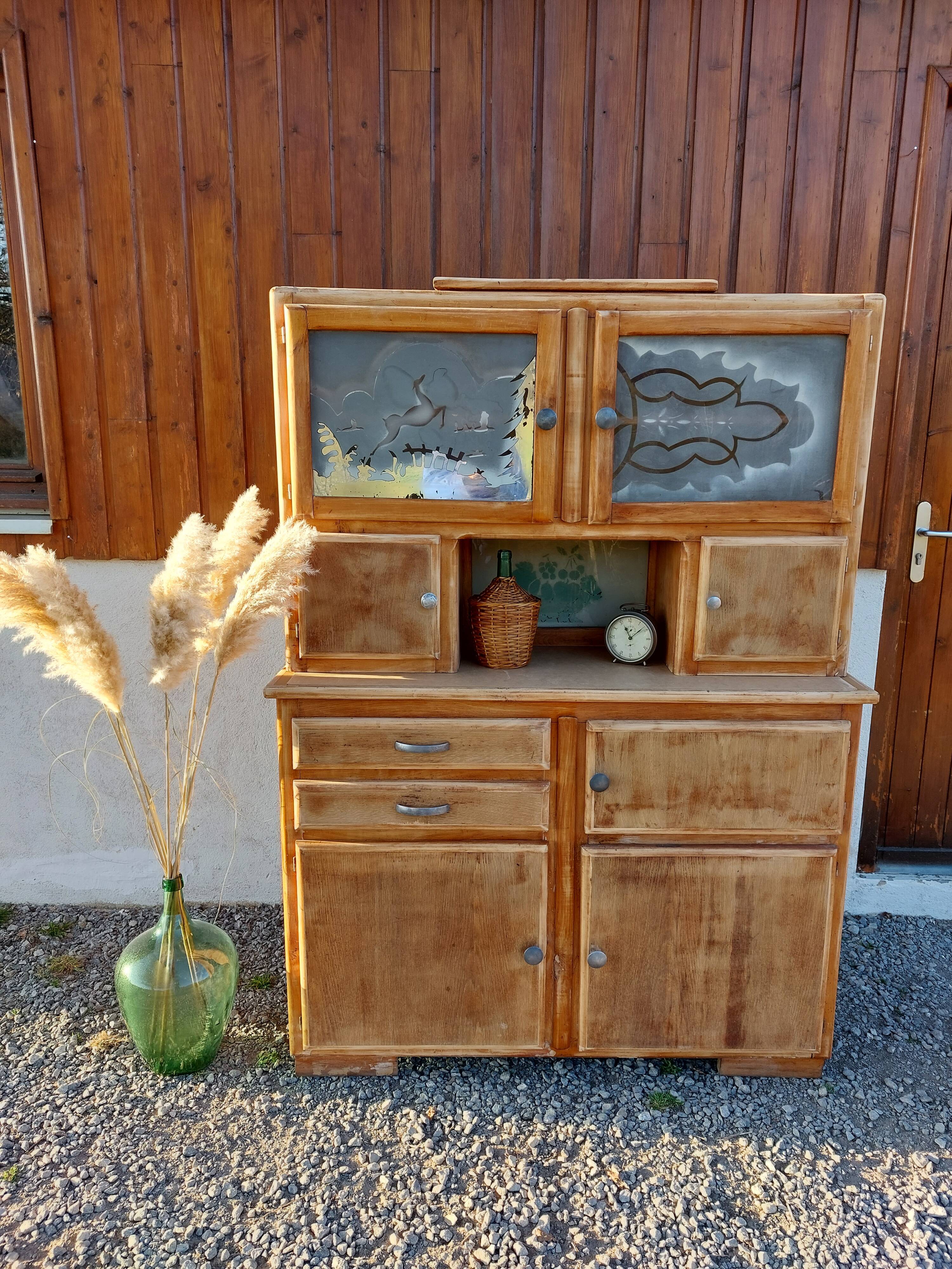 Mado sanded sideboard, painting to choose from