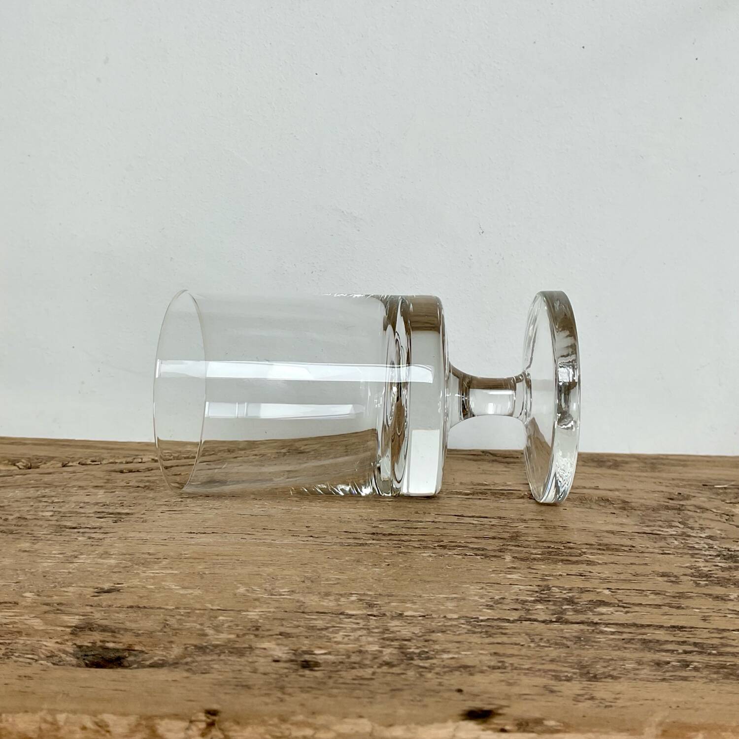 6 vintage wine glasses