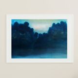 Ink landscape Between dog and wolf 9