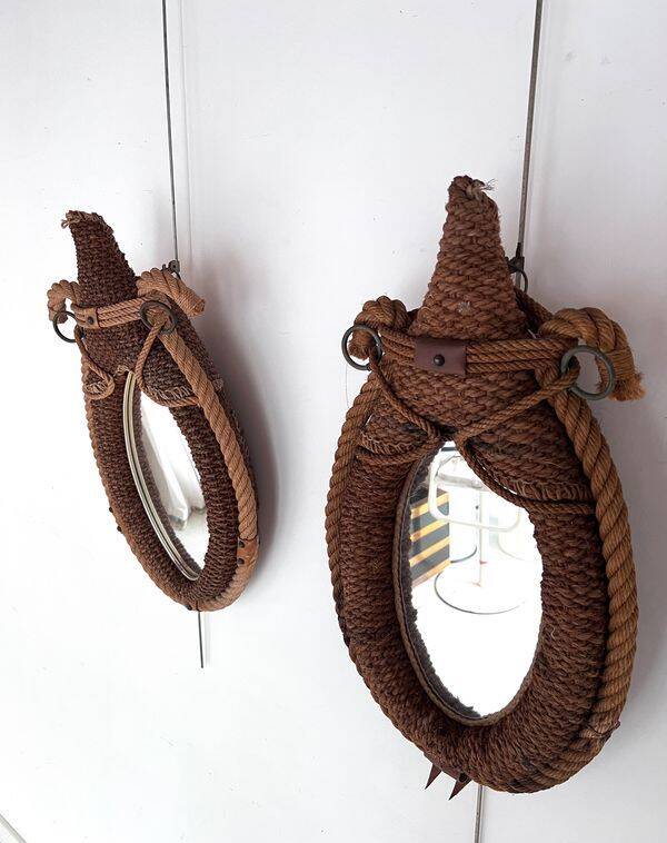 Pair of Audoux Minet Mirrors