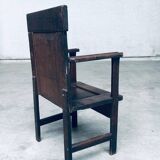 19th Century Primitive Folk Art Armchair