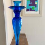 Bougeoir bleu turquoise